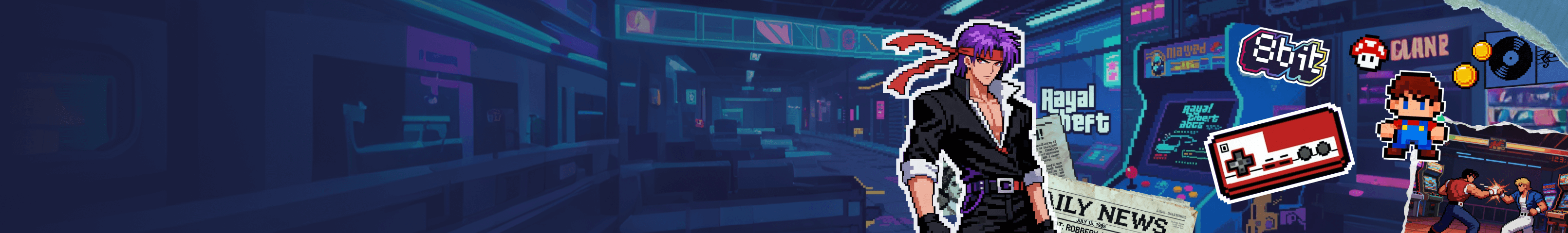 Pixel-Powered Retro Arcade Beats!