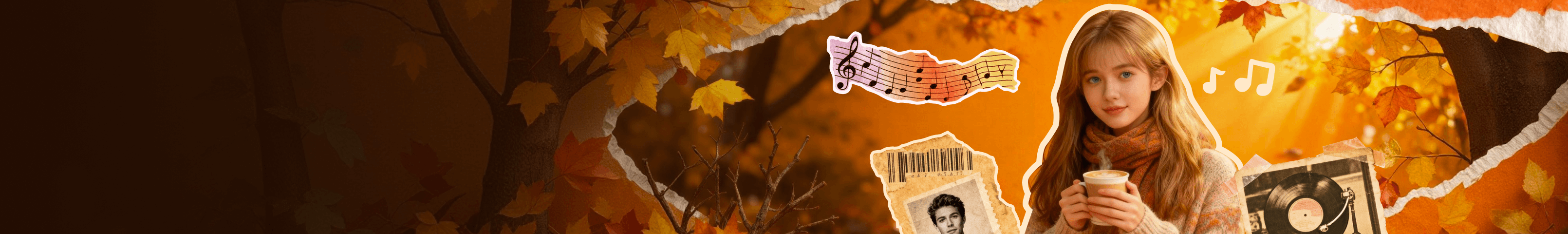 Golden Leaves – Autumn's Last Sip