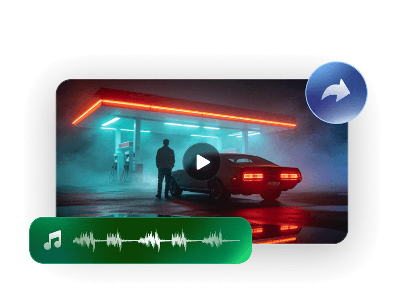 プロ級のAIミュージックビデオ