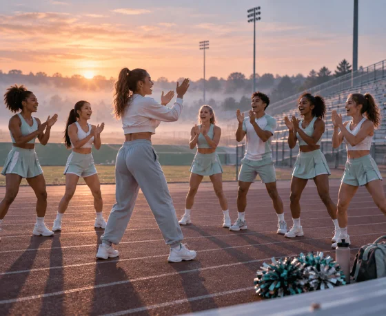 Cheer Squads and Pep Rally Leaders