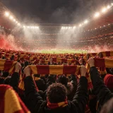 A thunderous stadium call-and-response with clear Lions hooks, heavy stomps, and a final line the whole stand can repeat.