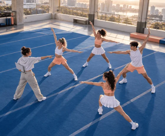 Choreographers Shaping Performance Sections