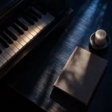 A quiet gospel prayer carried by gentle male vocals, soft piano, and subtle organ without a large choir or dramatic climax.