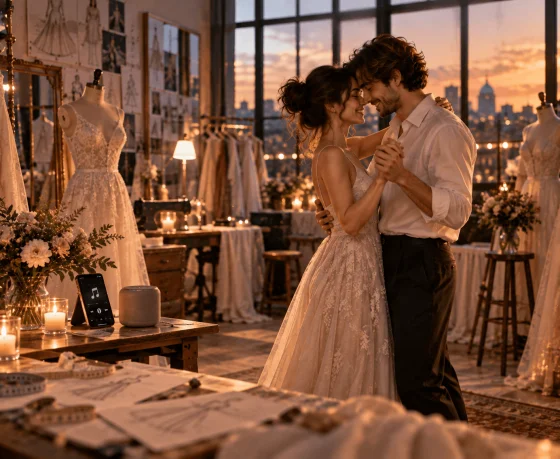 Couples Preparing for a Wedding