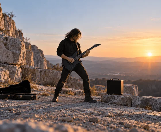 Guitarists Developing Original Riffs
