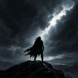 An instrumental atmospheric metal journey that moves from distant clean guitar into tremolo layers, crushing drums, and a cinematic final horizon.