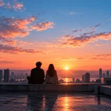 A bright male-female pop duet with alternating verses and a shared chorus about supporting each other through a difficult year.