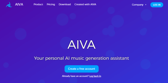 aiva para generar música ambiental