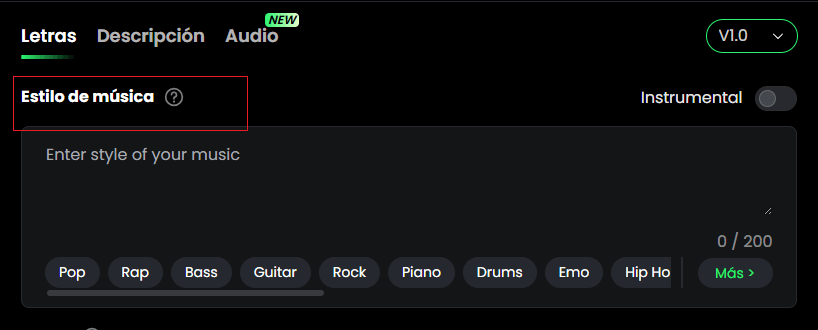 generador de melodias IA