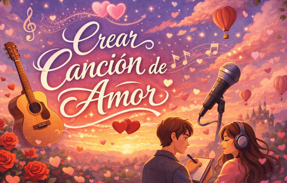 cómo crear una canción romántica