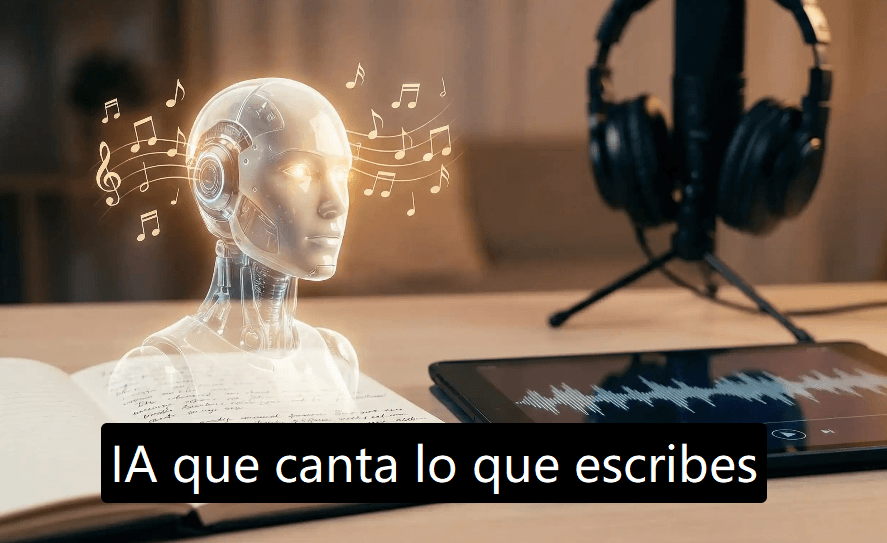 IA recomendada que canta lo que escribes