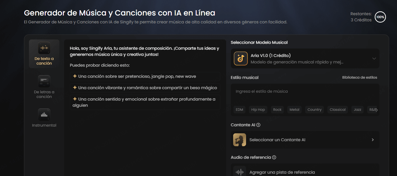 crear música country