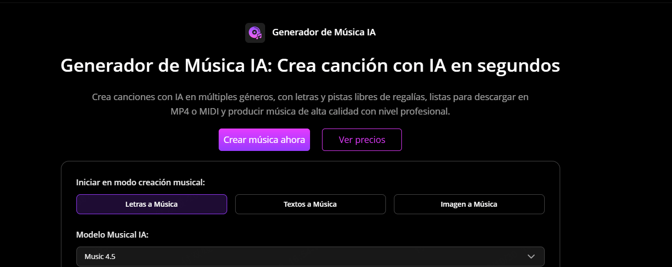 cambiador de género musical