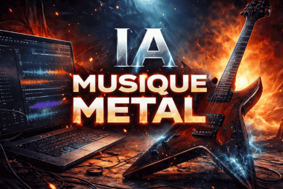 Outils IA pour créer de la musique métal