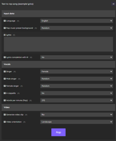 Melobytes Paroles rap à partir d’images
