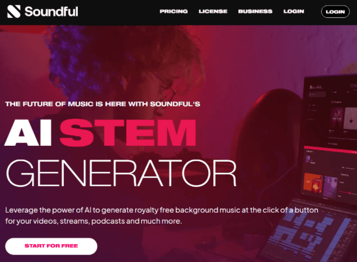 Soundful création de musique métal par IA