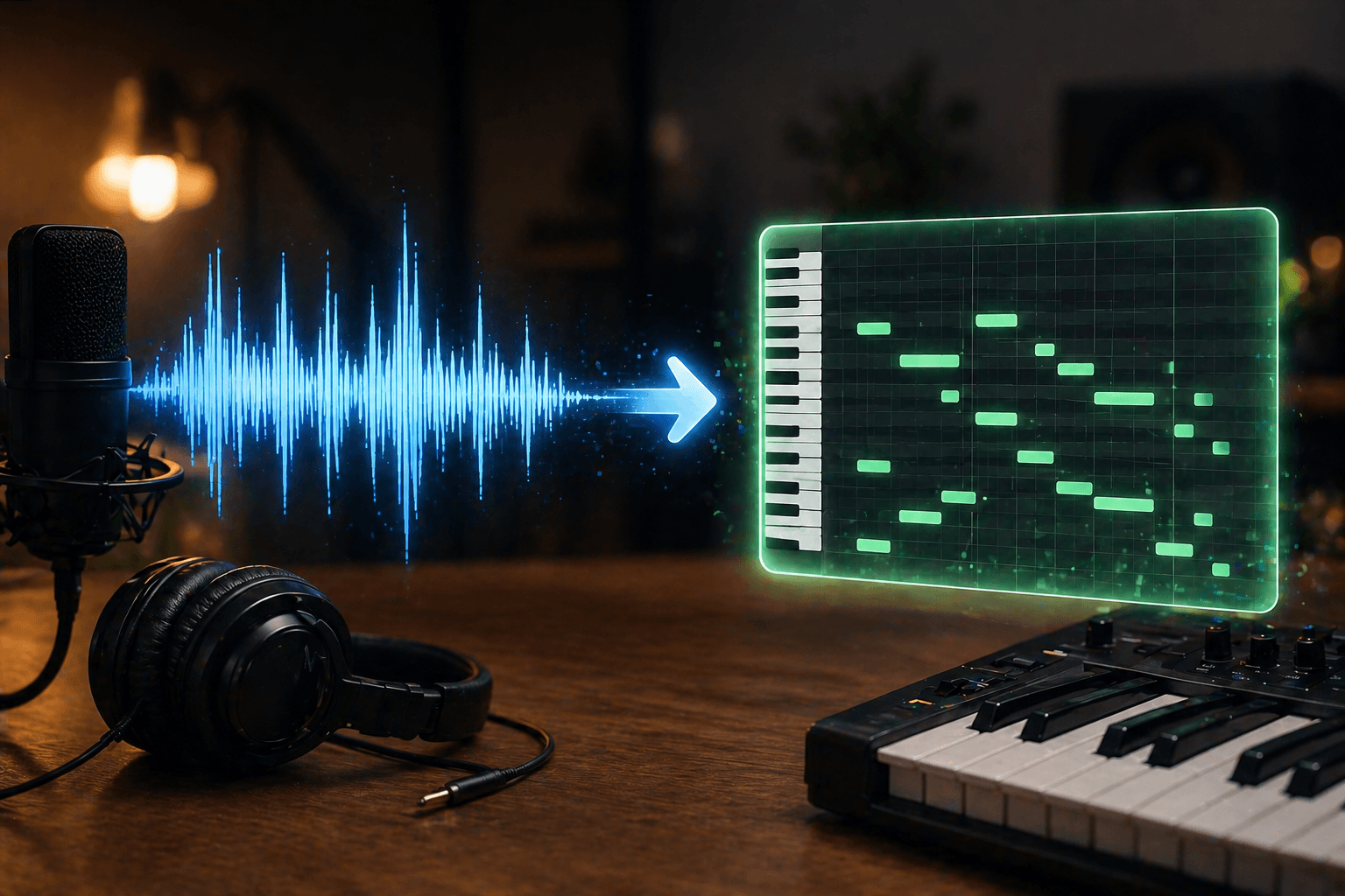 Convertisseur MP3 MIDI