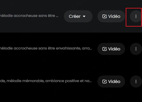 Laissez Musicful analyser et générer la piste