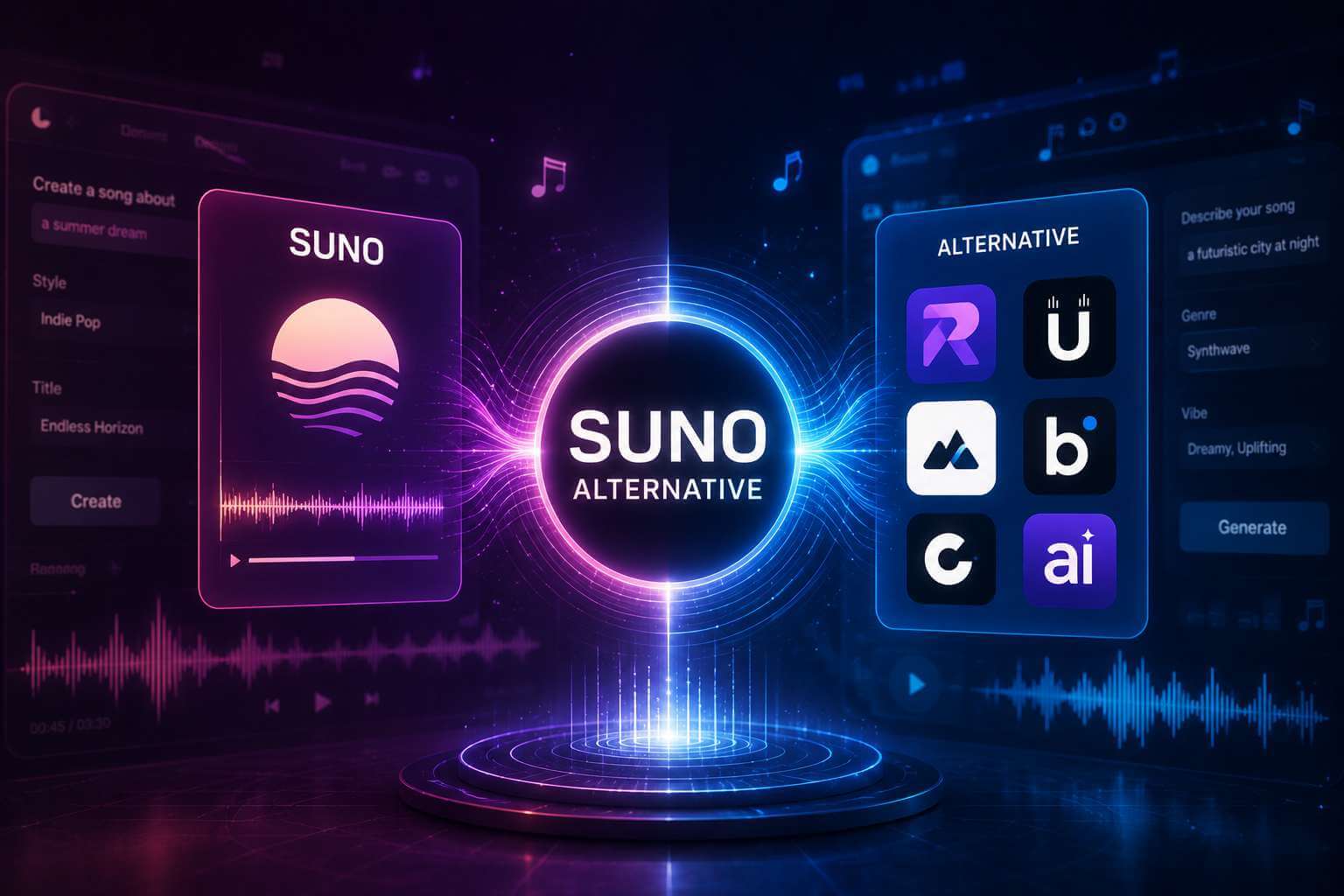 Alternatives à Suno AI