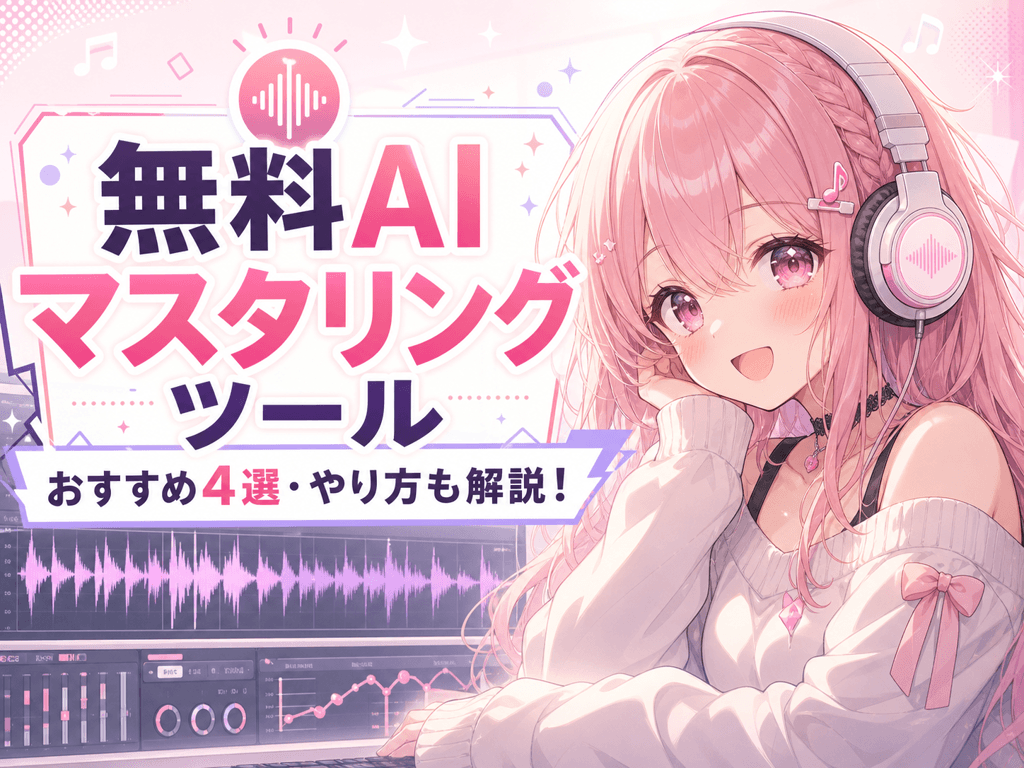 AI マスタリング 無料おすすめ