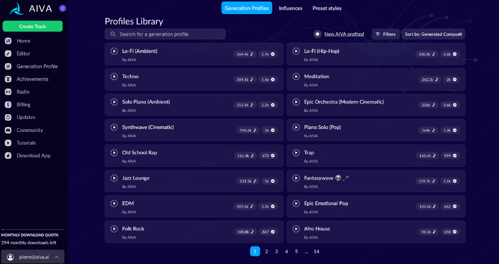 aivi 音楽生成サイト
