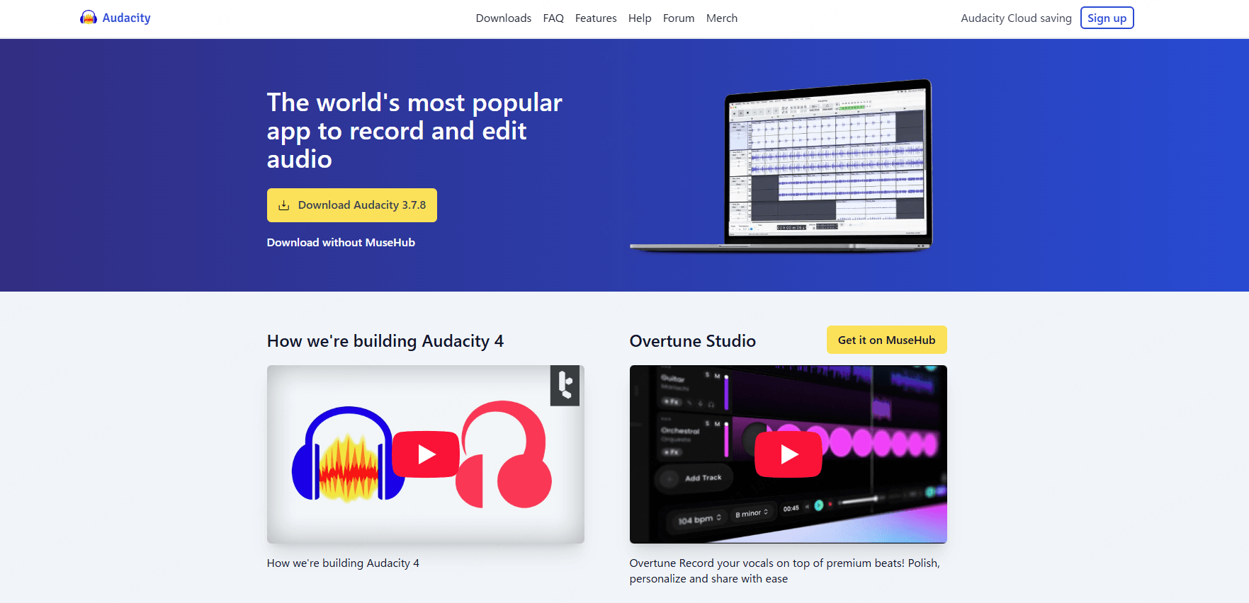 Audacity 無料