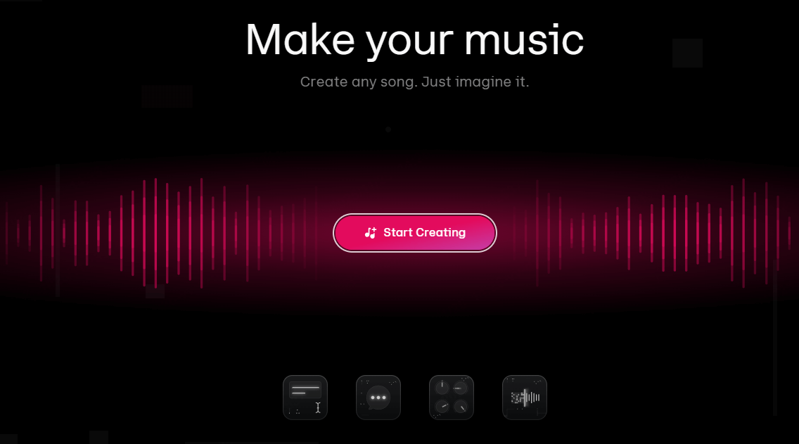 UdioでAI音楽を生成 ステップ1