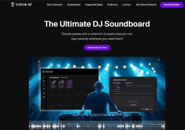 voice.ai DJ音楽を生成
