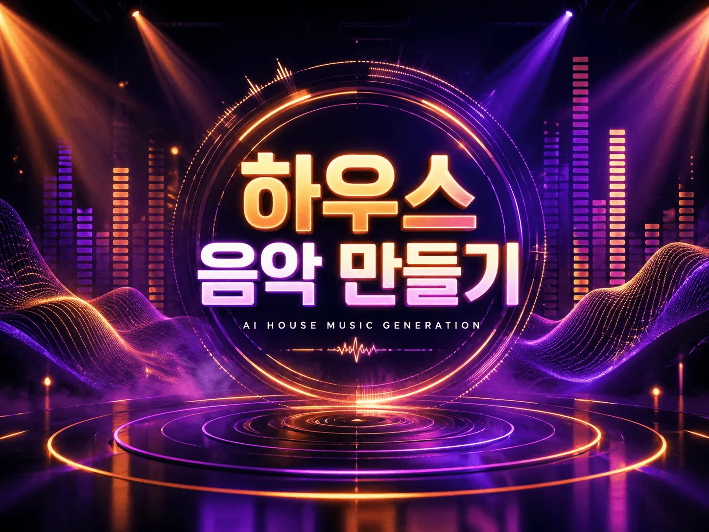 하우스 음악 만들기