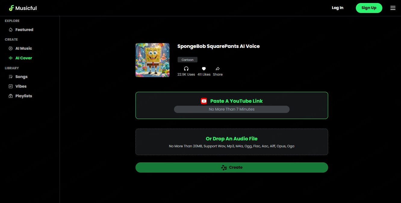 Musicful AI 翻唱教學步驟 2