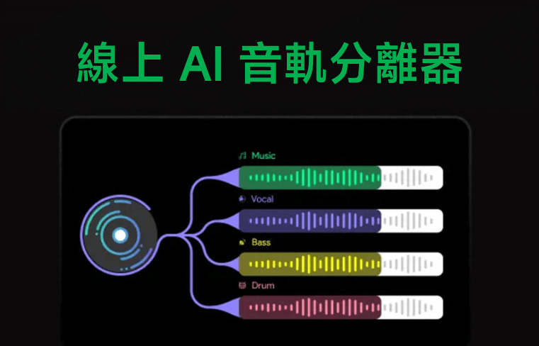 線上去人聲 音軌分離