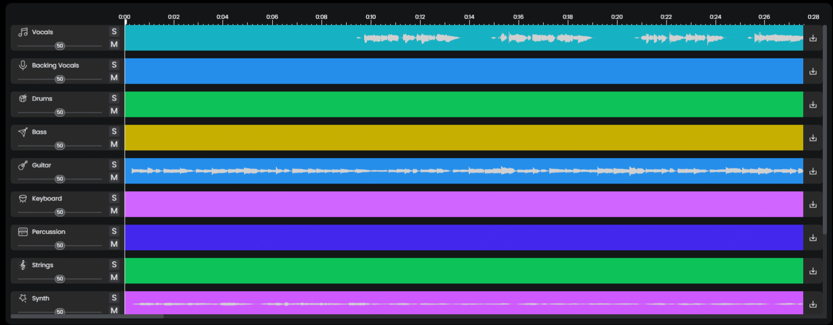 Musicful 音軌分離