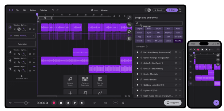 Soundtrap 音樂製作App