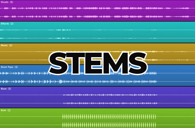 stems 音轨